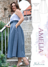 Lade das Bild in den Galerie-Viewer, Schnittmuster Rock Amelia
