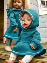 Lade das Bild in den Galerie-Viewer, Schnittmuster Sweatkleid Tina MiniMe