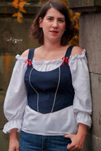 Lade das Bild in den Galerie-Viewer, Schnittmuster Korsett Cora