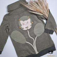 Lade das Bild in den Galerie-Viewer, Stickdatei Applikation Nico Samtpfote