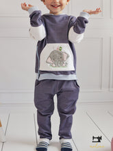 Lade das Bild in den Galerie-Viewer, Stickdatei Applikation EliFanti