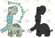 Lade das Bild in den Galerie-Viewer, Plotterdatei DinoLino Dinosaurier