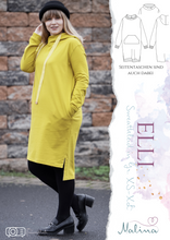 Lade das Bild in den Galerie-Viewer, Schnittmuster Sweatkleid Elli